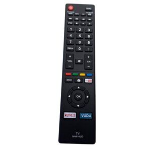 Universal TV Remote Control NH414UD With Netflix & Vudu Buttons
